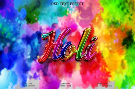 holi free font